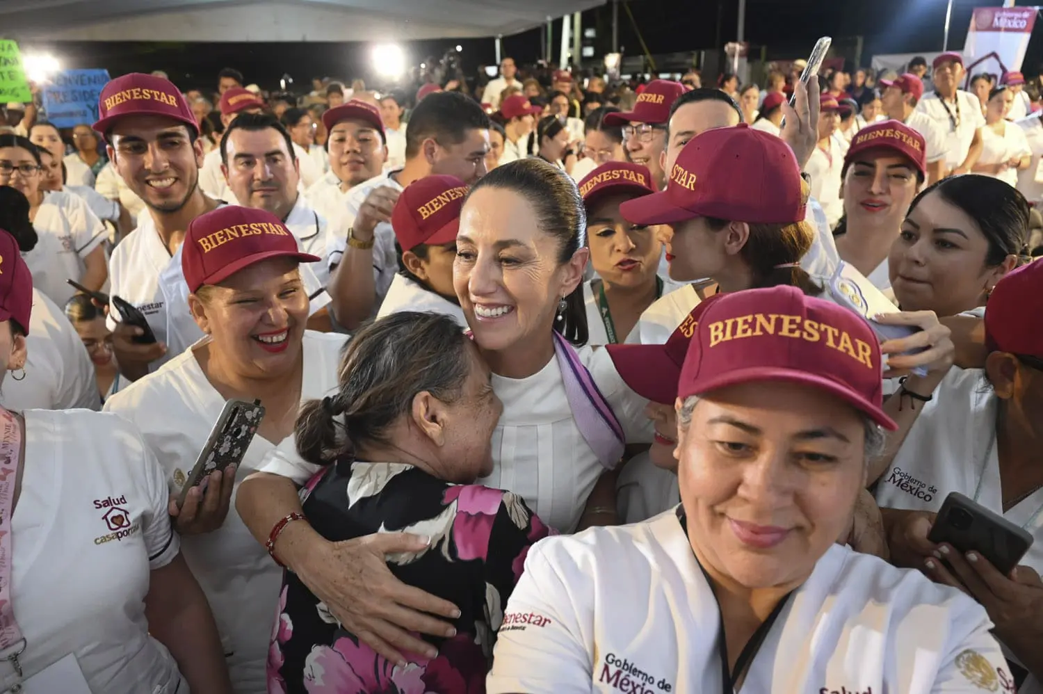 Claudia Sheinbaum lanza el programa Salud Casa por Casa en Ciudad Obregón, Sonora