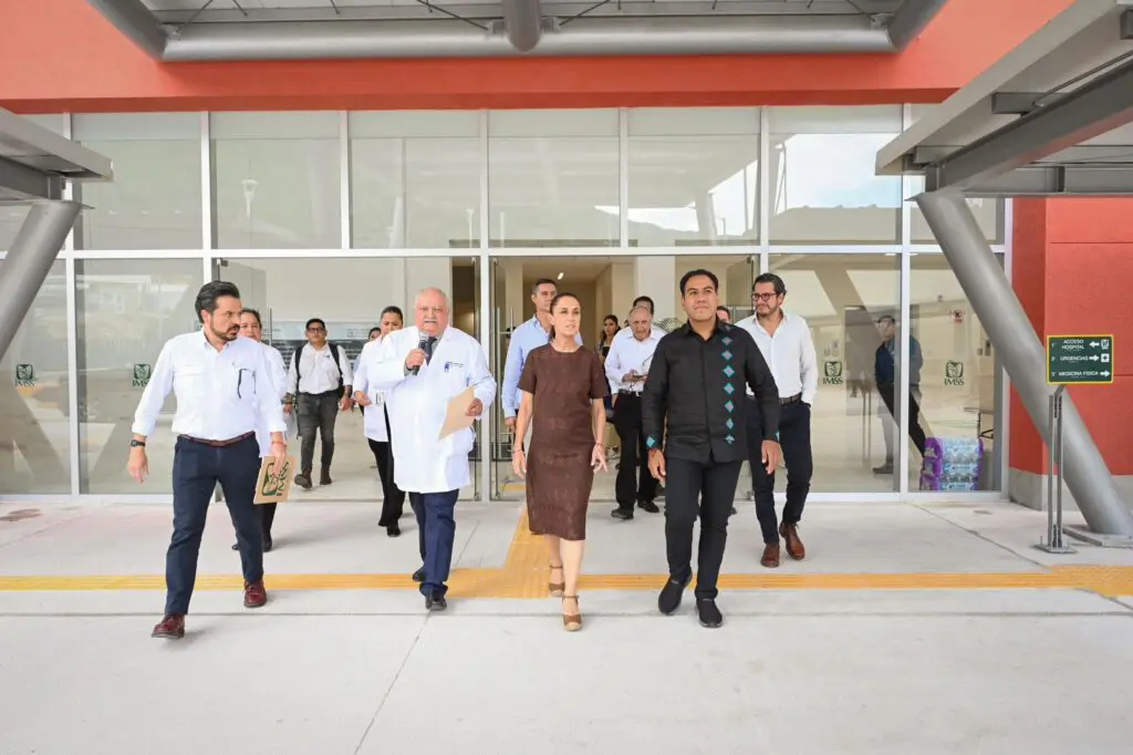 Presidenta Claudia Sheinbaum inaugura el Hospital IMSS Bienestar “16 de Septiembre” en Chiapas junto a autoridades federales y estatales
