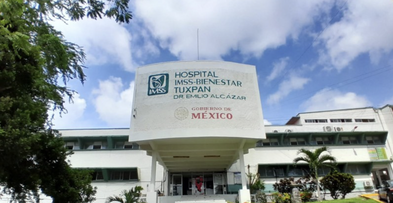 Hospital IMSS-Bienestar de Tuxpan acordonado tras ataque armado