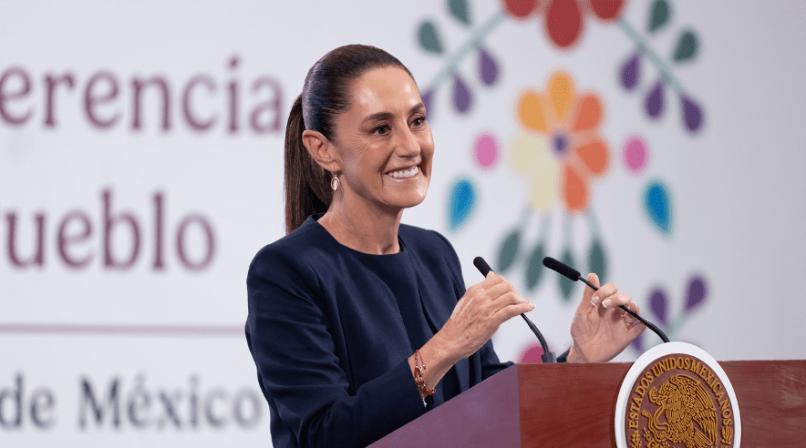 Claudia Sheinbaum presenta medidas contra el huachicol en Palacio Nacional