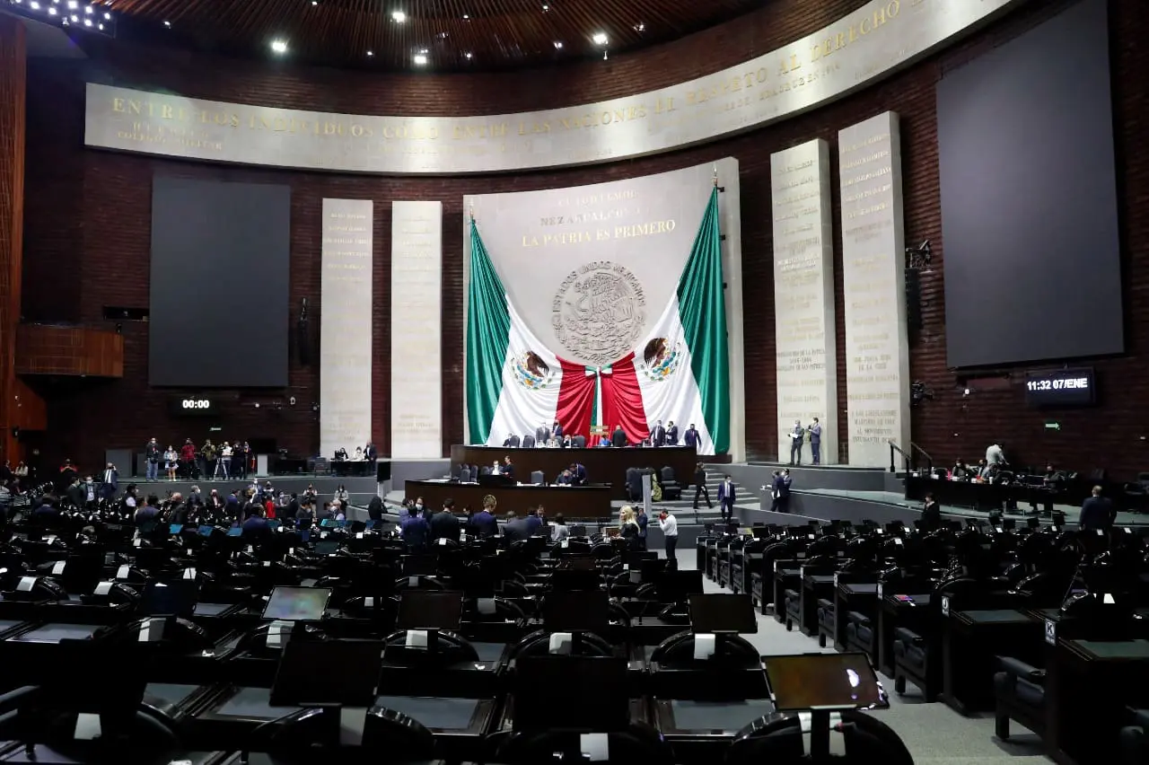 Pleno de la Cámara de Diputados en México