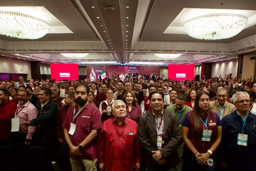 Reunión del Consejo Nacional de Morena para crear comisión de admisiones