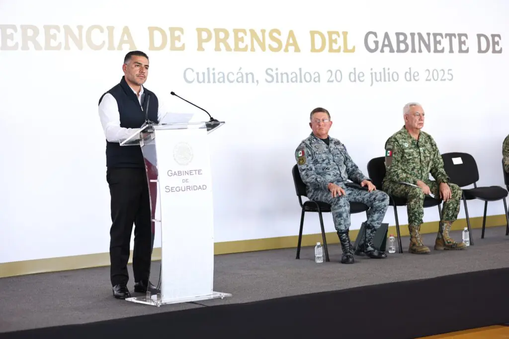 Operativo de seguridad federal en Sinaloa
