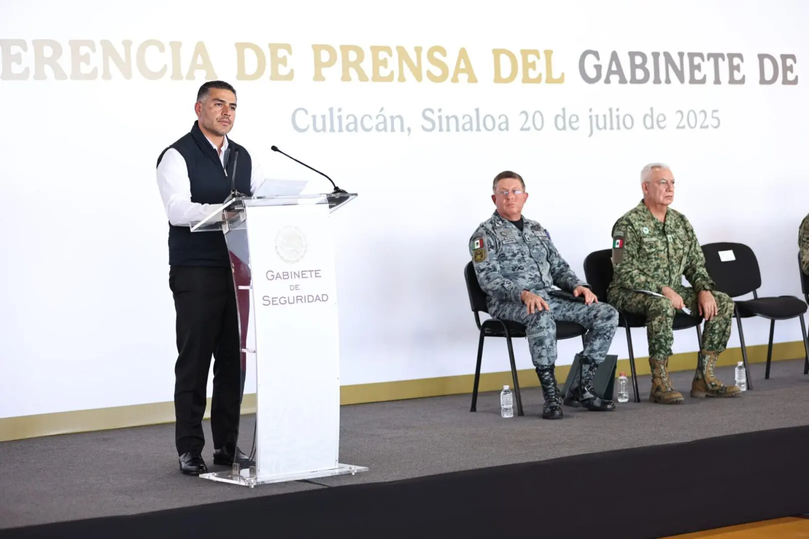 Operativo de seguridad federal en Sinaloa