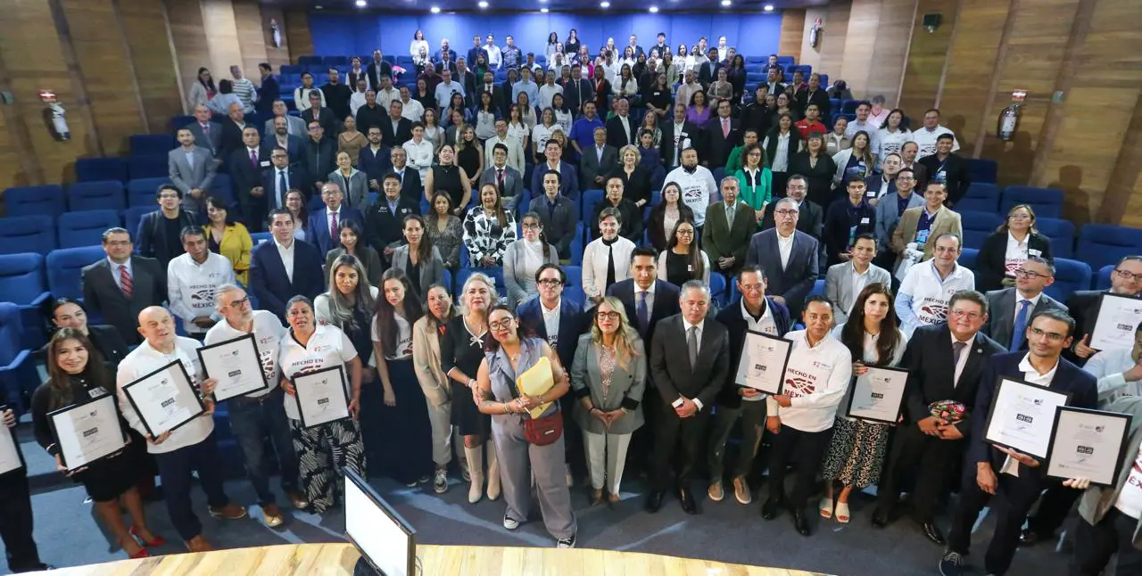 Autoridades entregan sello “Hecho en México” a empresas jugueteras