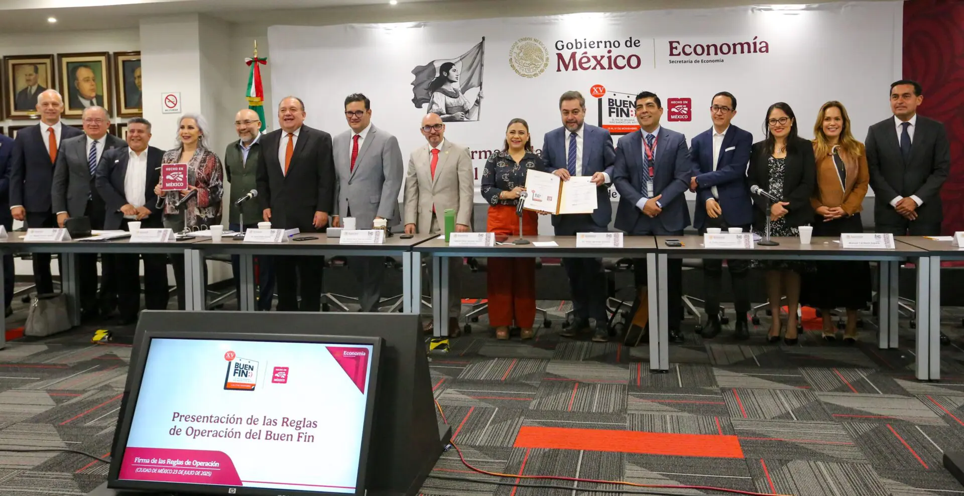 Autoridades anuncian El Buen Fin 2025 con enfoque en “Hecho en México”