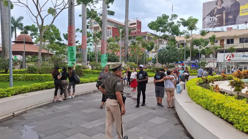 Guardia Estatal de Turismo refuerza vigilancia en puntos turísticos de Chiapas.