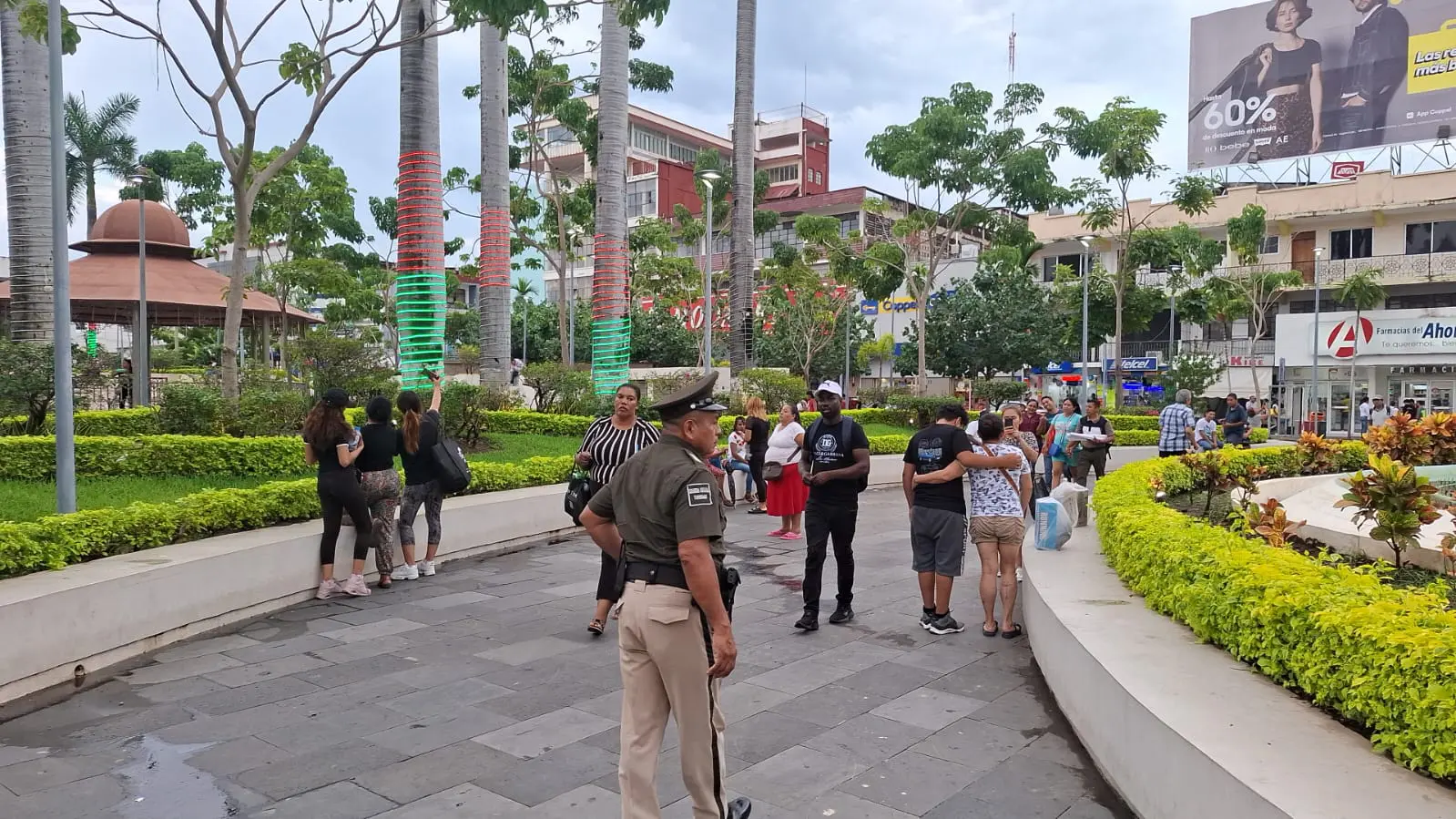 Guardia Estatal de Turismo refuerza vigilancia en puntos turísticos de Chiapas.