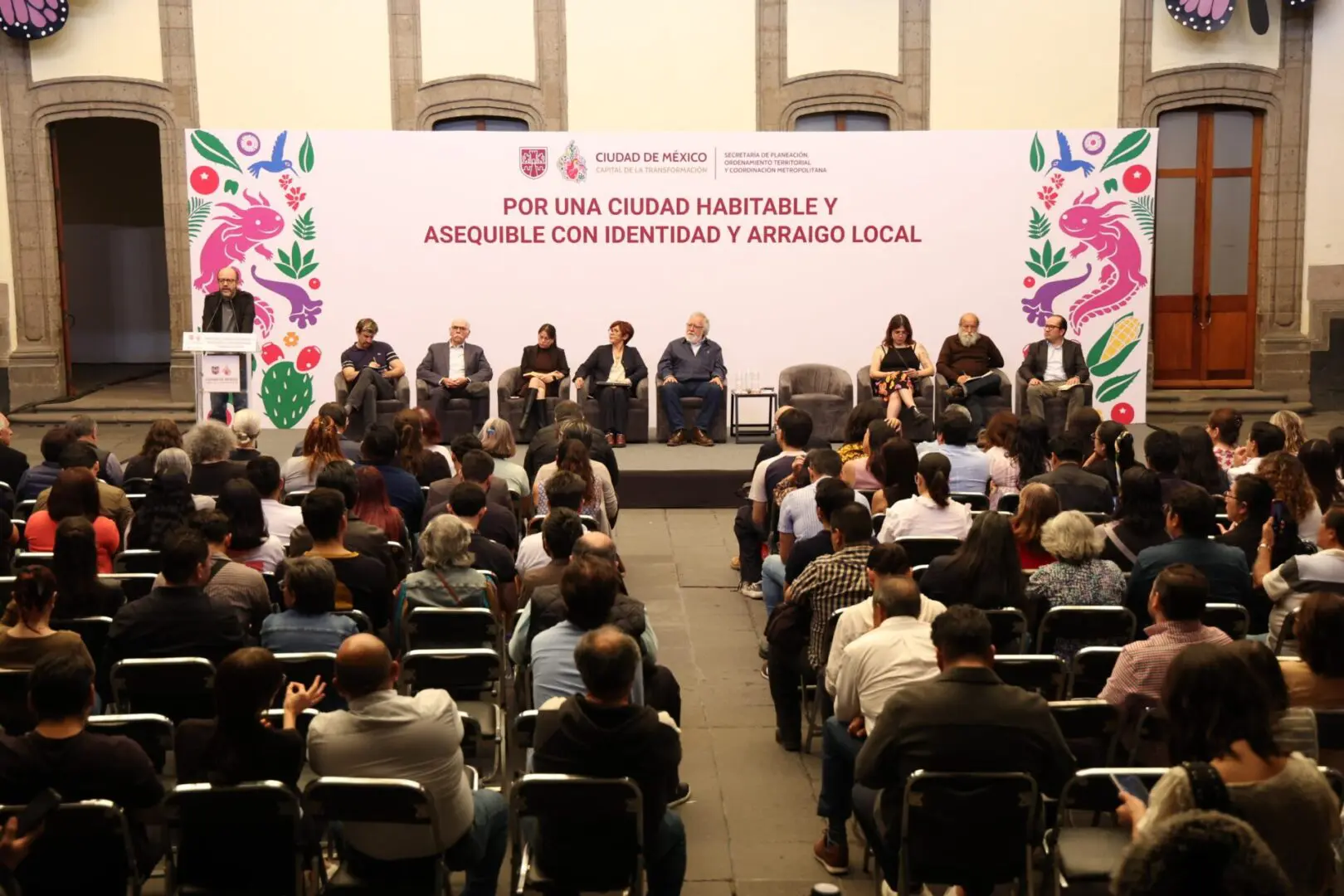 Foro por una ciudad habitable y asequible con identidad y arraigo local en Ciudad de México.