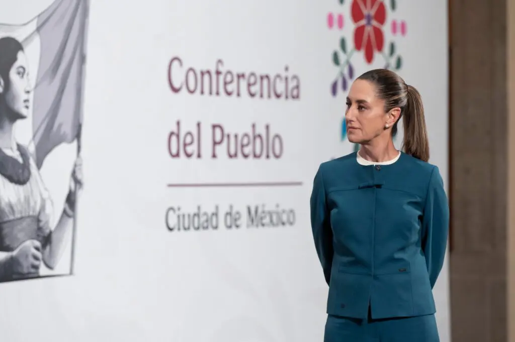 Claudia Sheinbaum refrenda apoyo a Adán Augusto López en Palacio Nacional