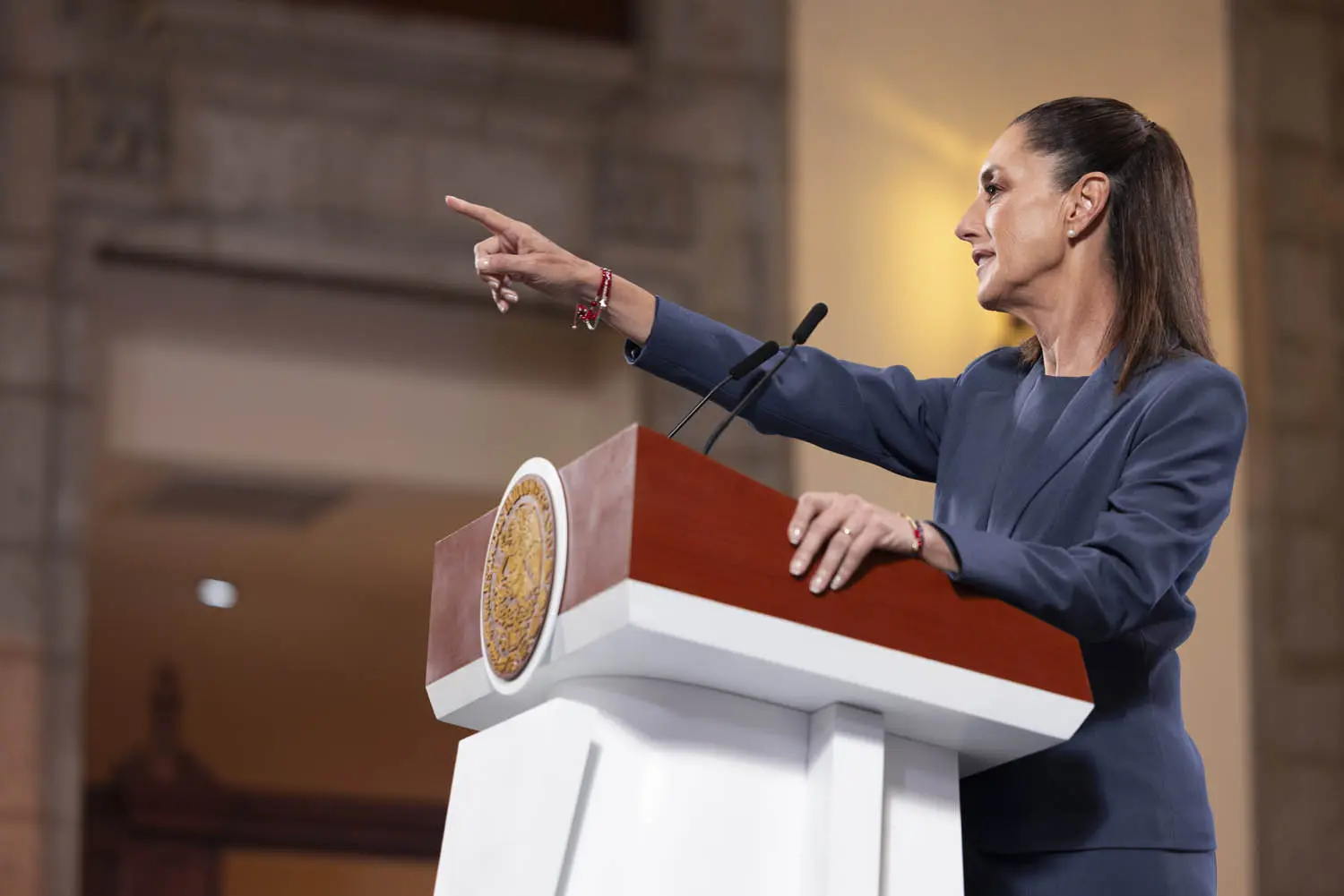 Claudia Sheinbaum en la mañanera sobre consumo de fentanilo en EE.UU.