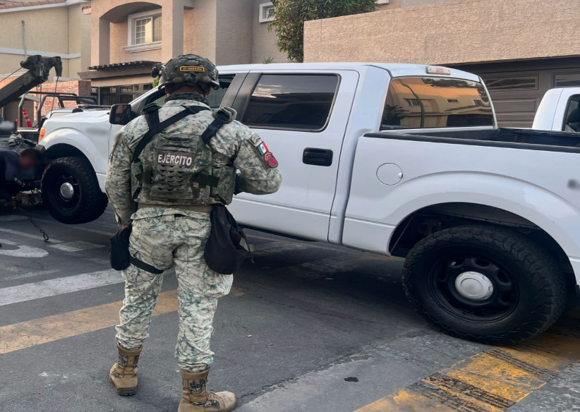Ejército Mexicano en operativo en Baja California