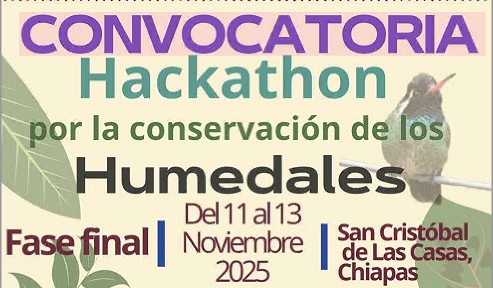Hackathon 2025 para salvar humedales de San Cristóbal