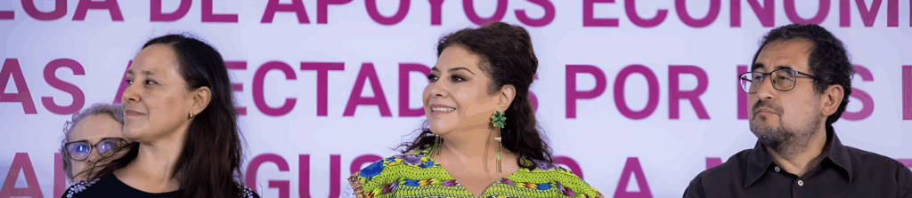 Entrega de apoyos por lluvias en alcaldías de CDMX encabezada por Clara Brugada