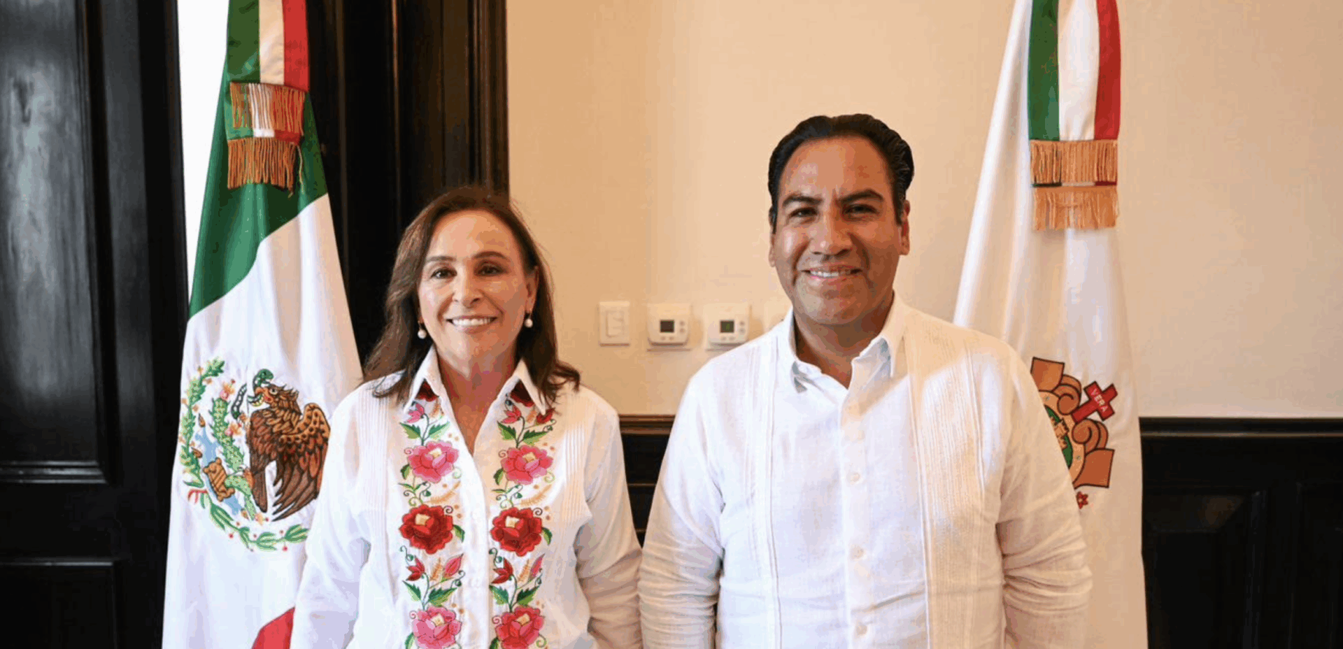 Gobernadores de Chiapas y Veracruz tras firma de convenio de seguridad