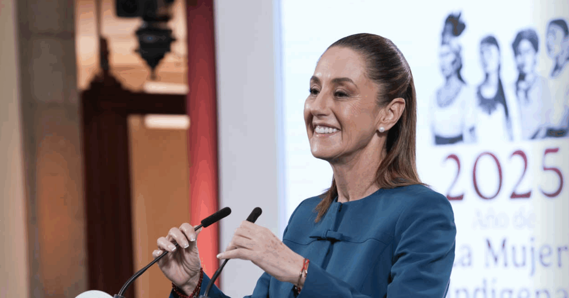 Claudia Sheinbaum en conferencia matutina