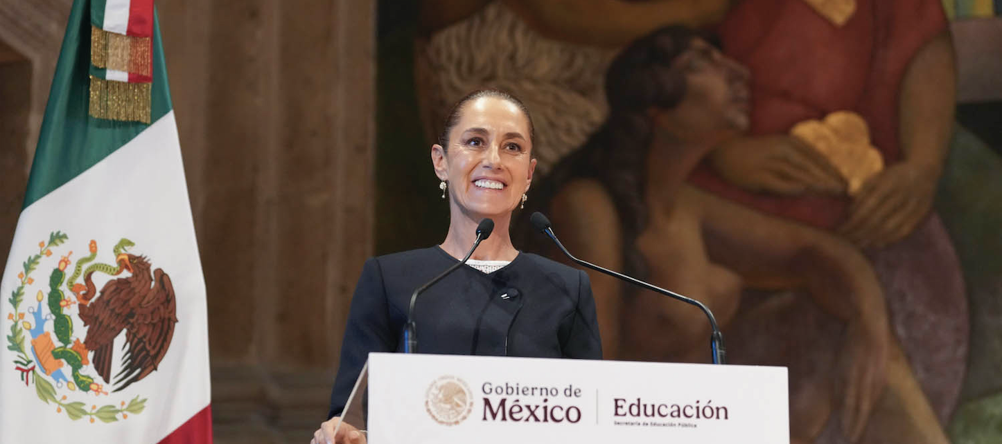 Claudia Sheinbaum presenta el Bachillerato Nacional en Palacio Nacional