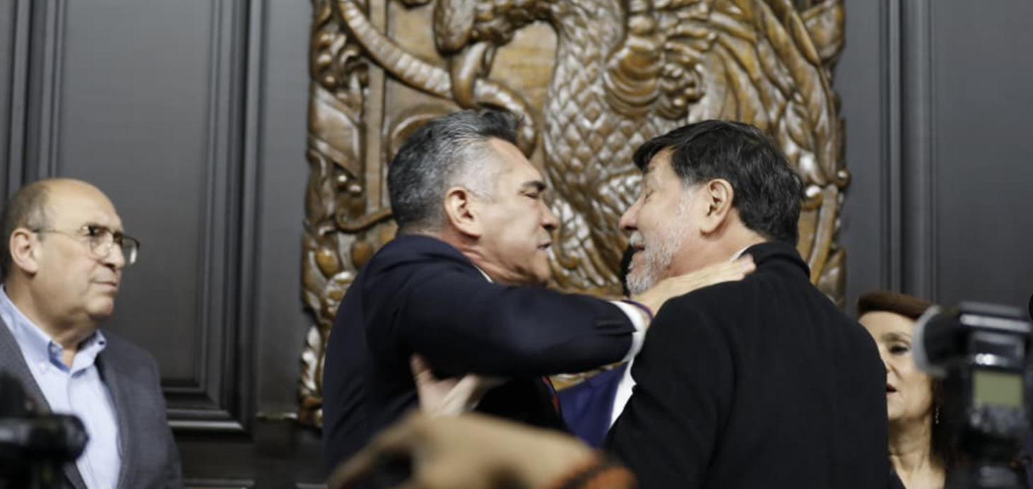 Alito Moreno agresión Senado