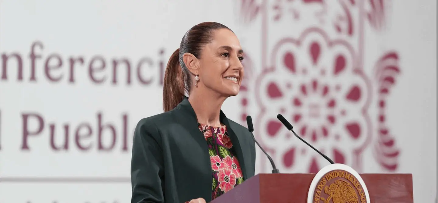 Claudia Sheinbaum en conferencia de prensa