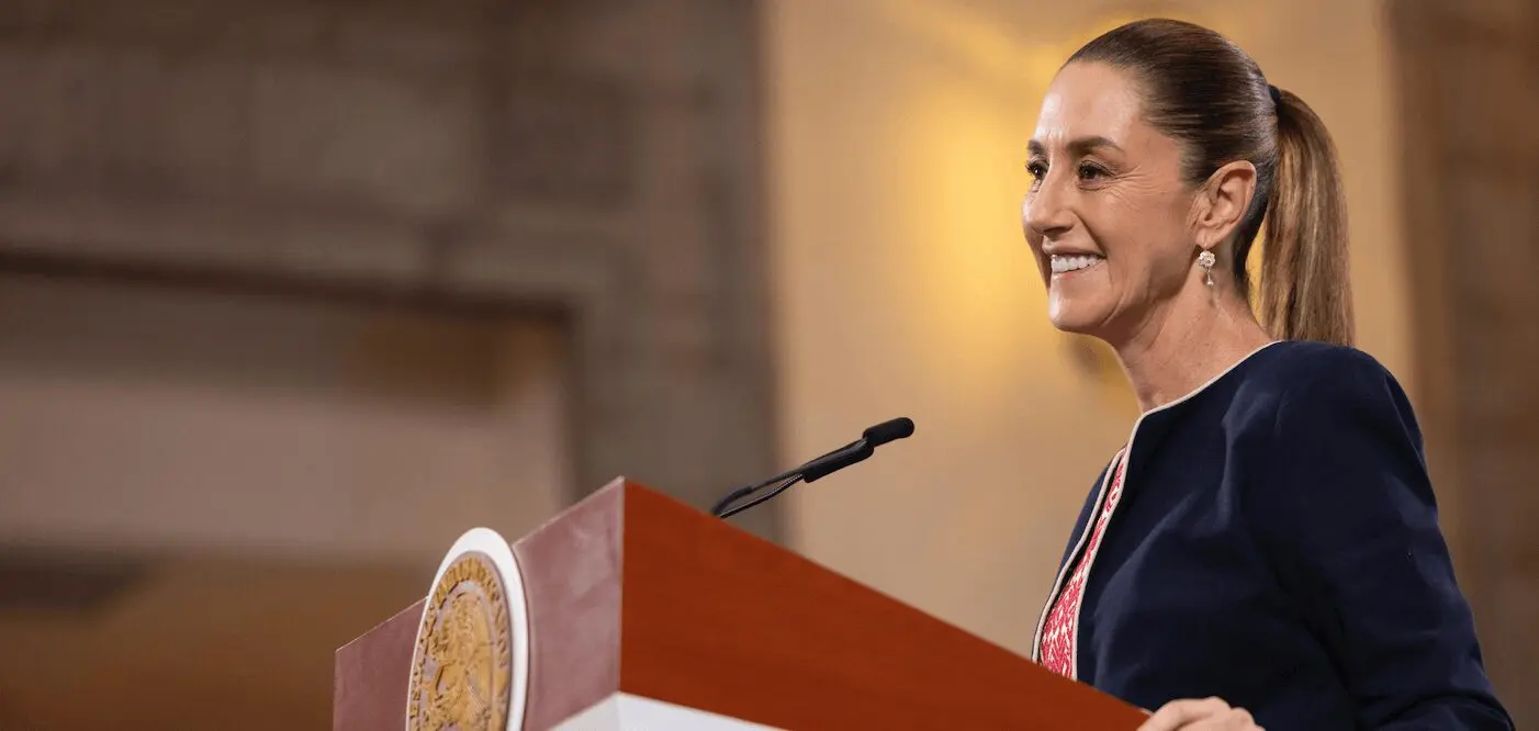Sheinbaum y autoridades brasileñas durante reunión bilateral en Palacio Nacional