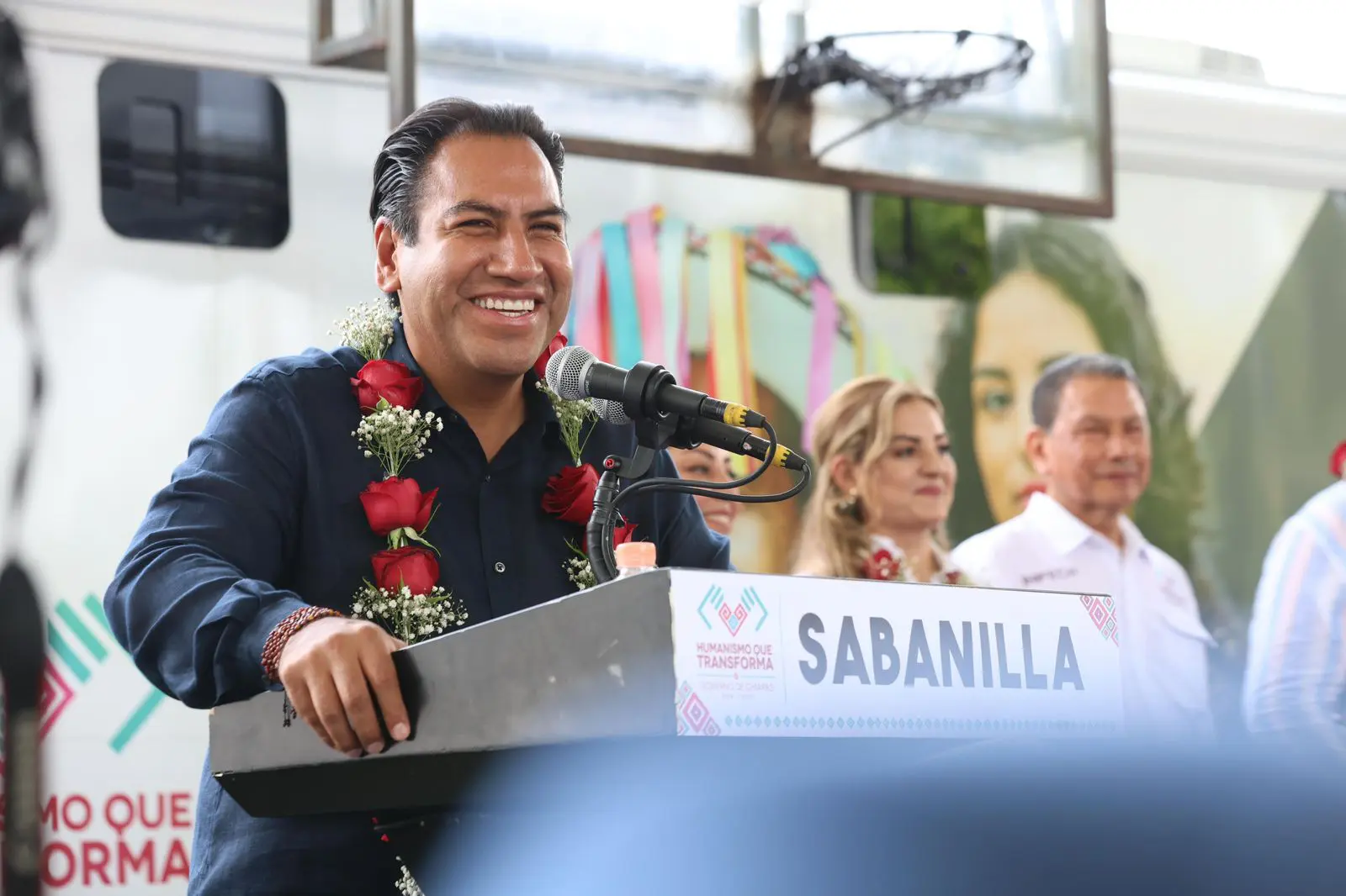 Gobernador Eduardo Ramírez entrega apoyos a productores y promueve salud en Sabanilla