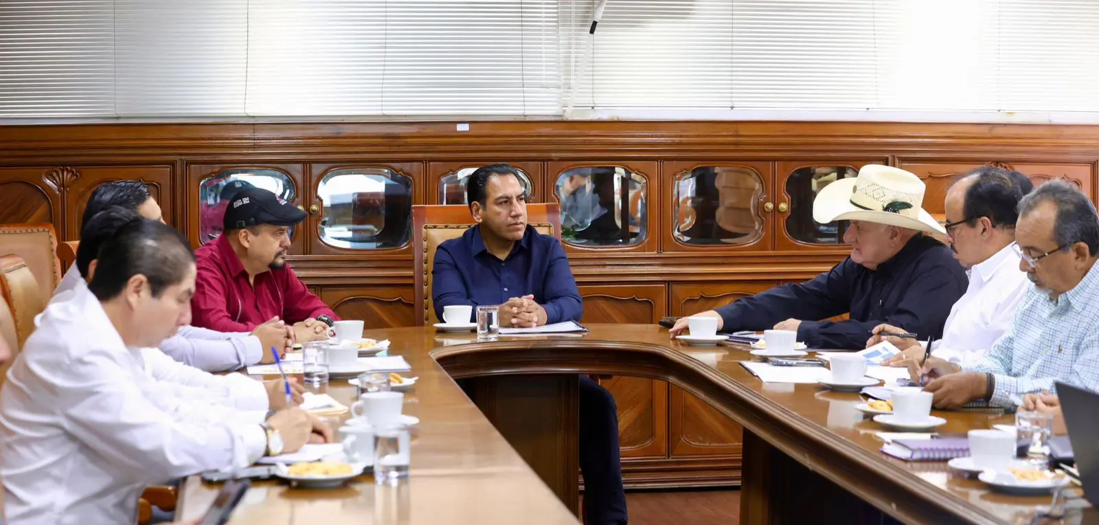 Eduardo Ramírez encabeza reunión con Gabinetes de Salud y Finanzas en Chiapas