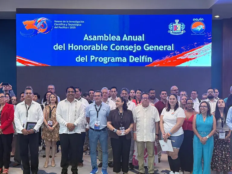 Delegación de Chiapas en la Asamblea del Programa Delfín durante el Congreso Internacional de Ciencia y Tecnología del Pacífico