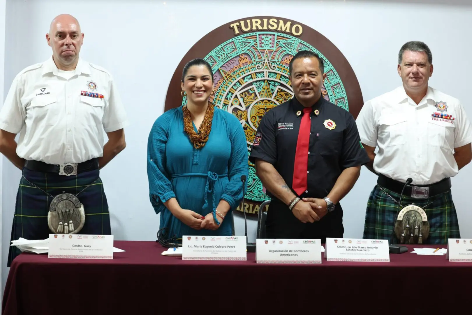 Chiapas sede de la Asamblea Anual de Bomberos Americanos 2025