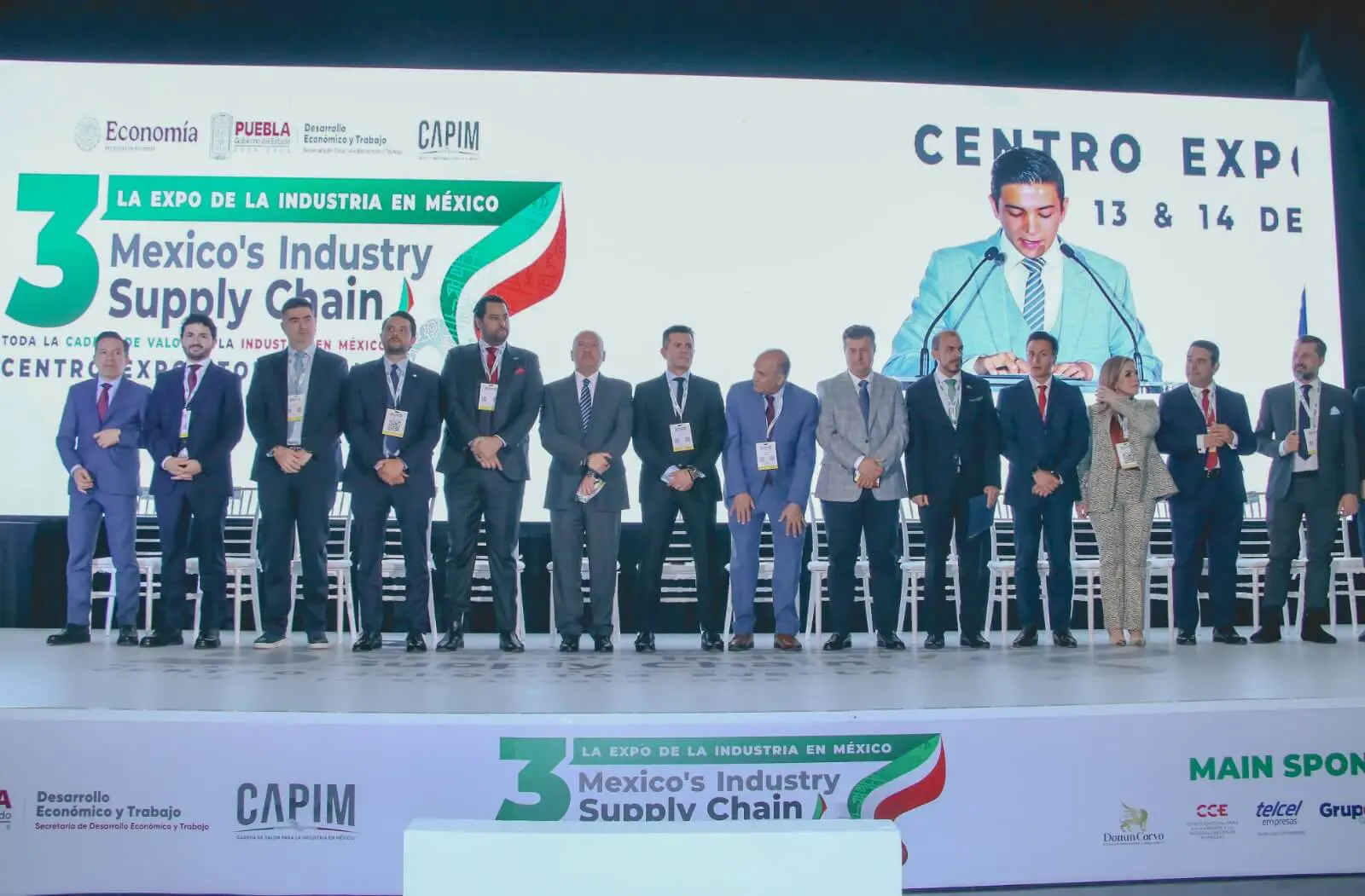 Luis Pedrero González en panel de desarrollo regional en México Industry Supply Chain 2025