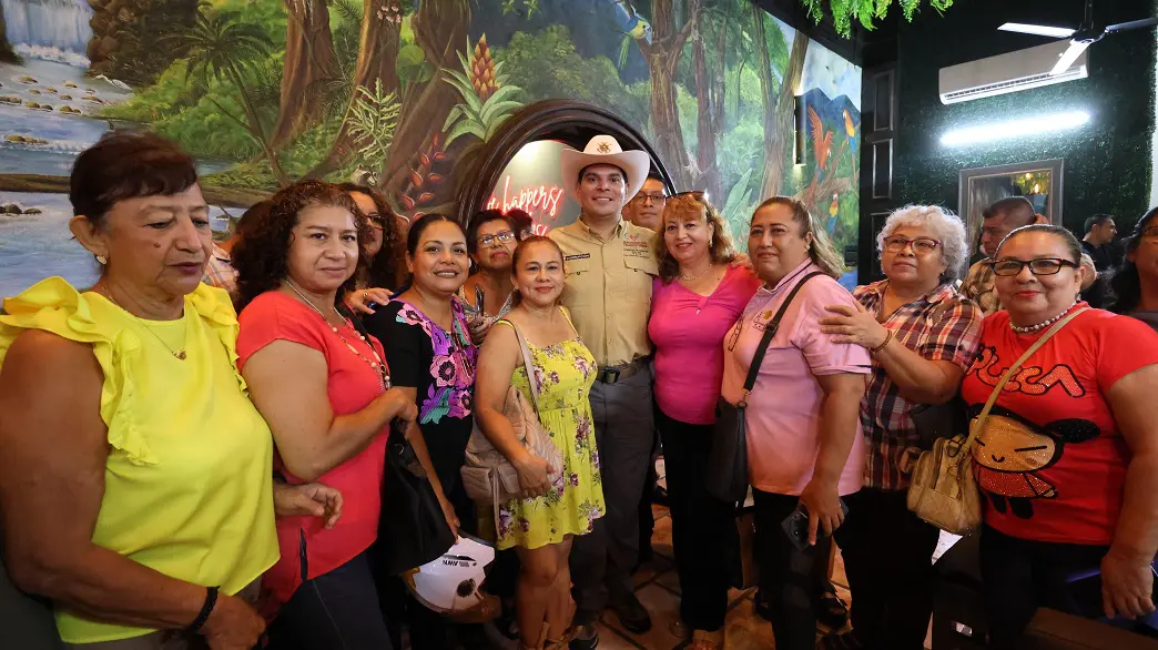Publicidad de la campaña turística de Chiapas en aeropuerto