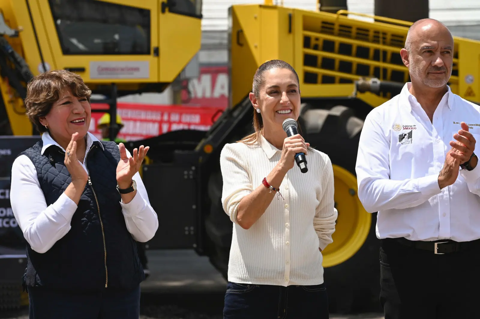 Sheinbaum arranque de obras de repavimentación en carreteras federales