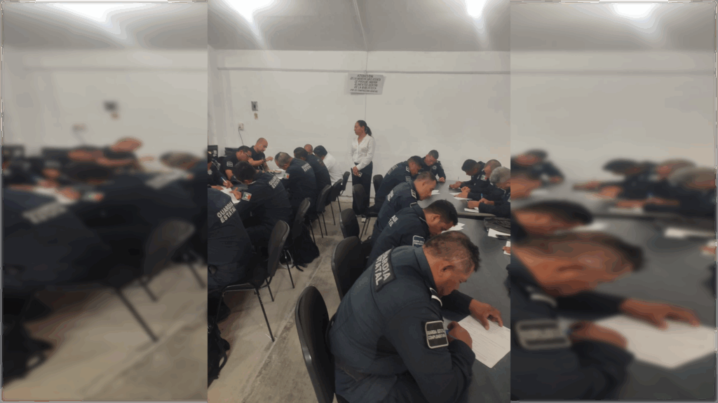 Elementos de la SSP Chiapas reciben capacitación en reeducación para prevenir violencia de género