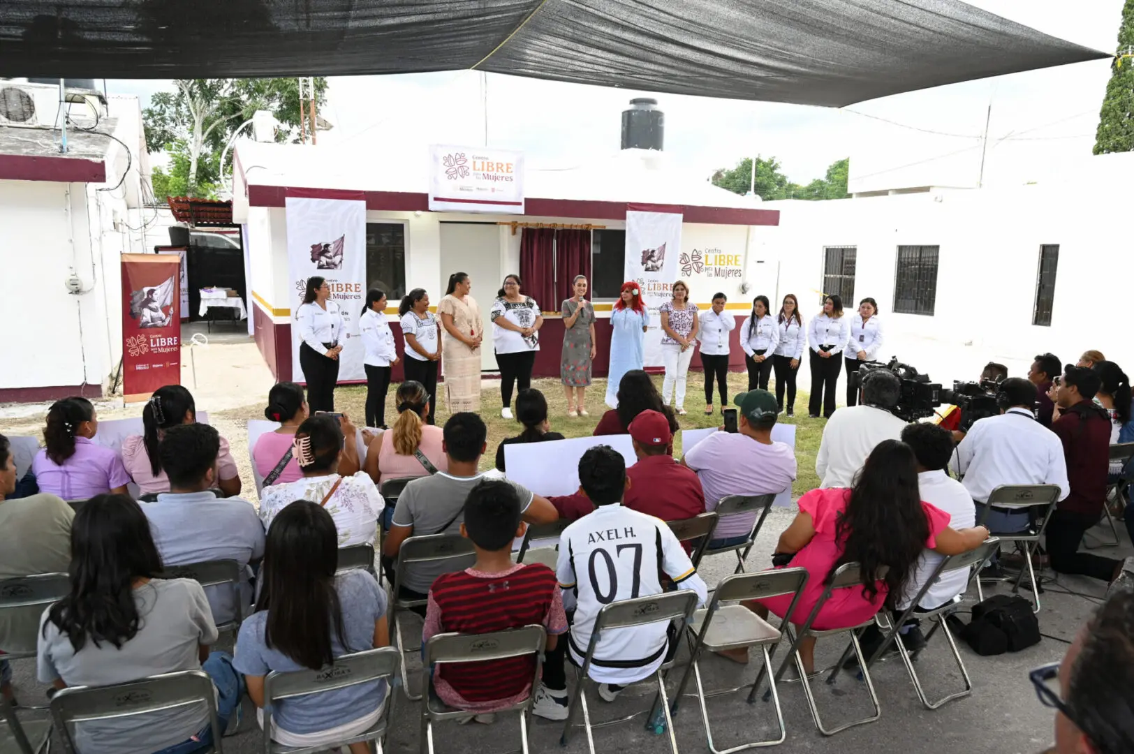 Claudia Sheinbaum inaugura Centro LIBRE para las Mujeres en Calakmul