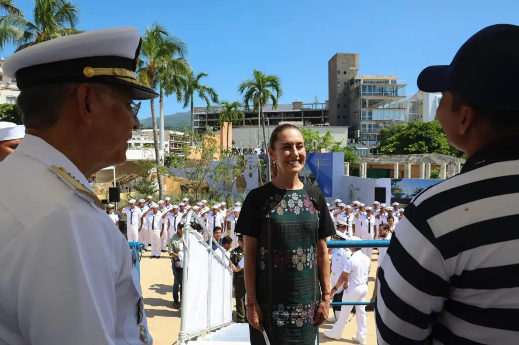 Sheinbaum inaugura el Marinabús en Acapulco