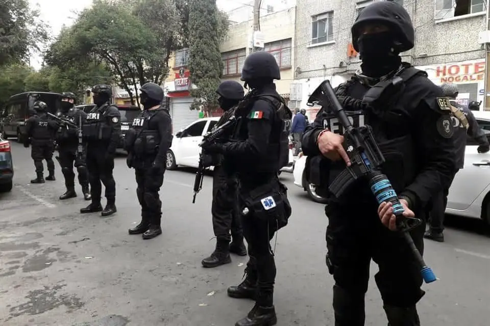 Operativo de la SSC contra extorsión en la Ciudad de México
