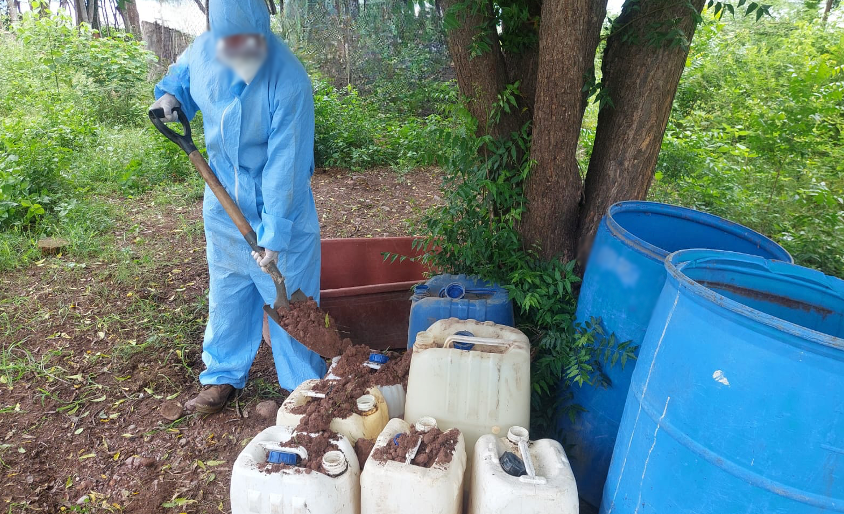 Gobierno de México realiza aseguramiento de drogas y armas en distintas entidades