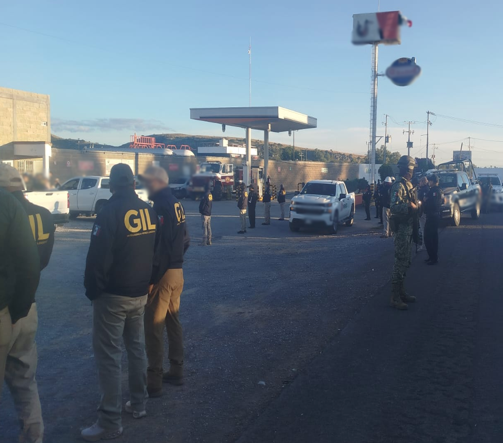 Operativo del Gabinete de Seguridad en Querétaro