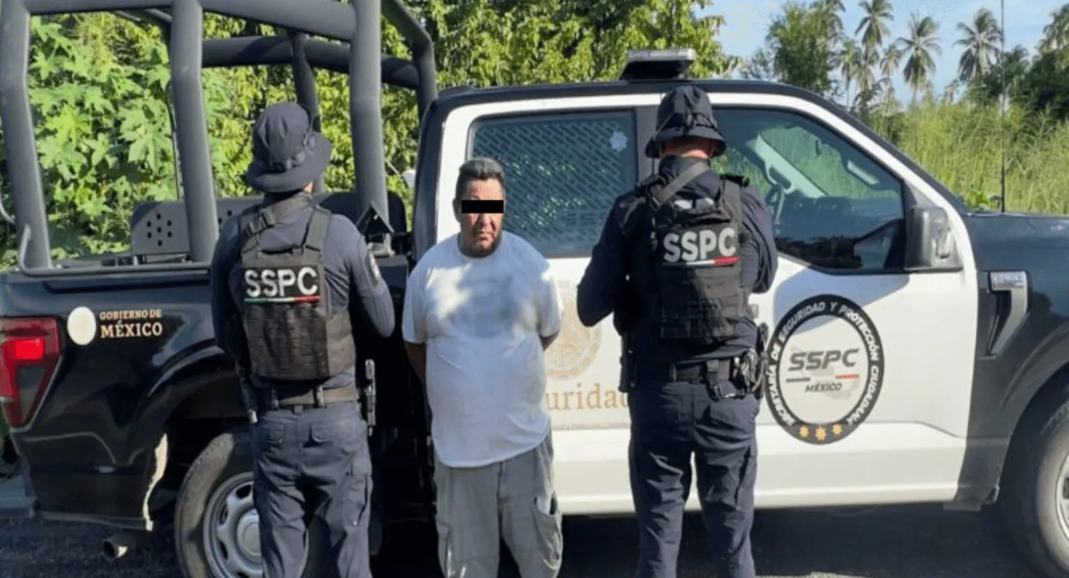 Gabinete de Seguridad México reporta detenciones y decomisos en operativos