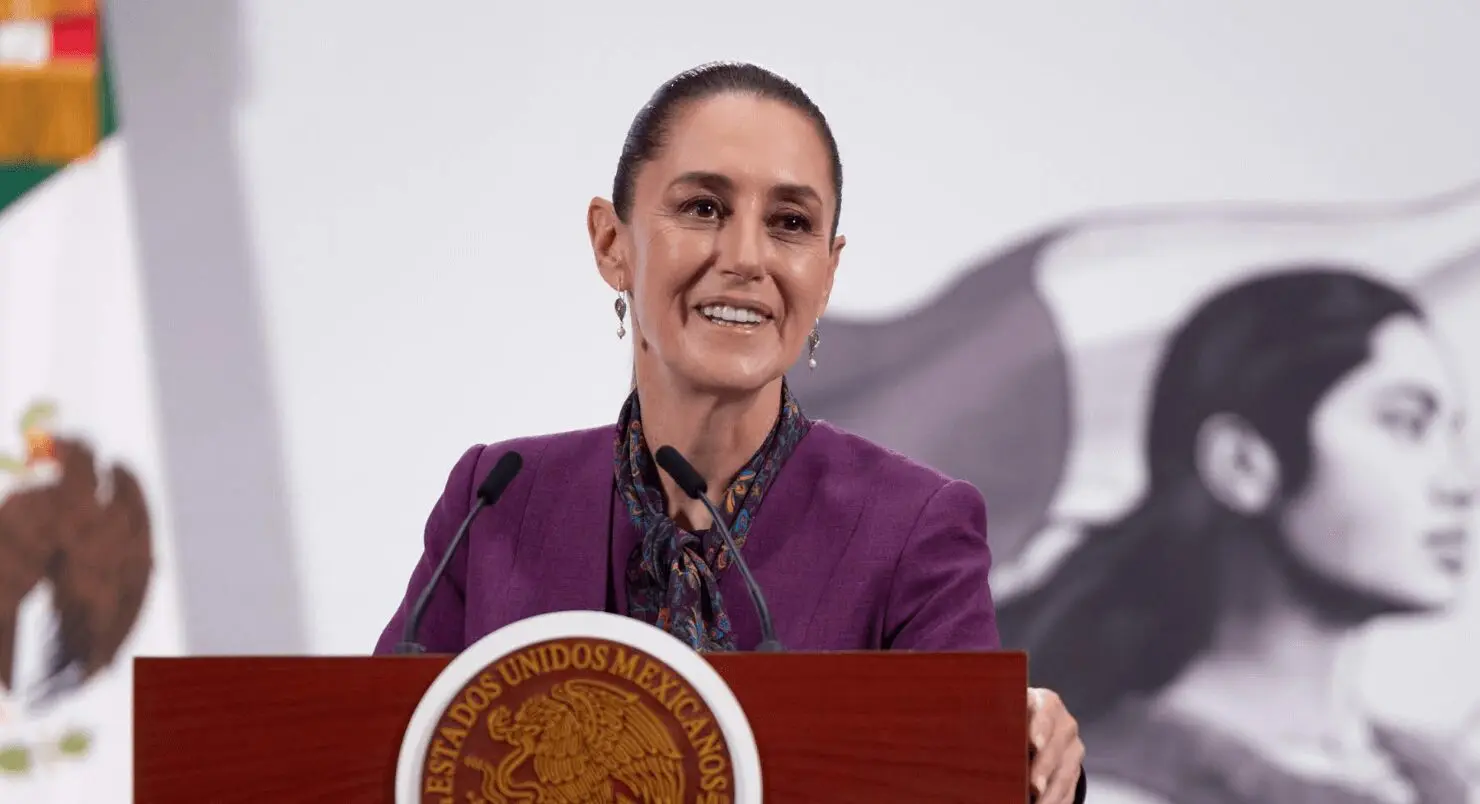 Claudia Sheinbaum en mañanera sobre prohibición de plaguicidas