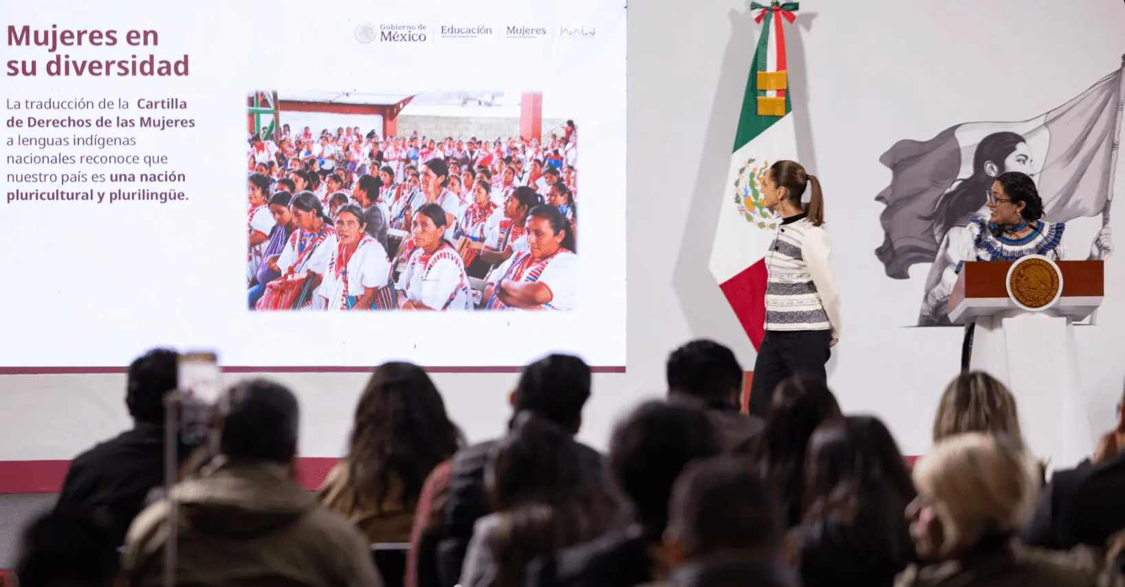 Mañanera de Claudia Sheinbaum sobre Cartilla de Derechos traducida