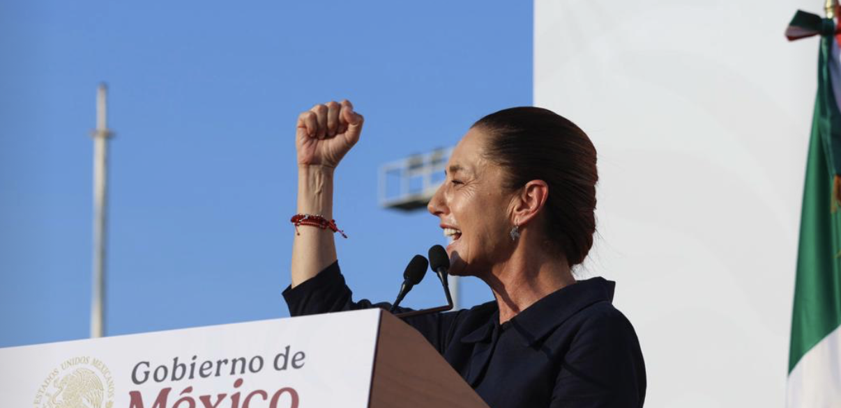 Claudia Sheinbaum destaca recuperación petroquímica Pemex en Poza Rica