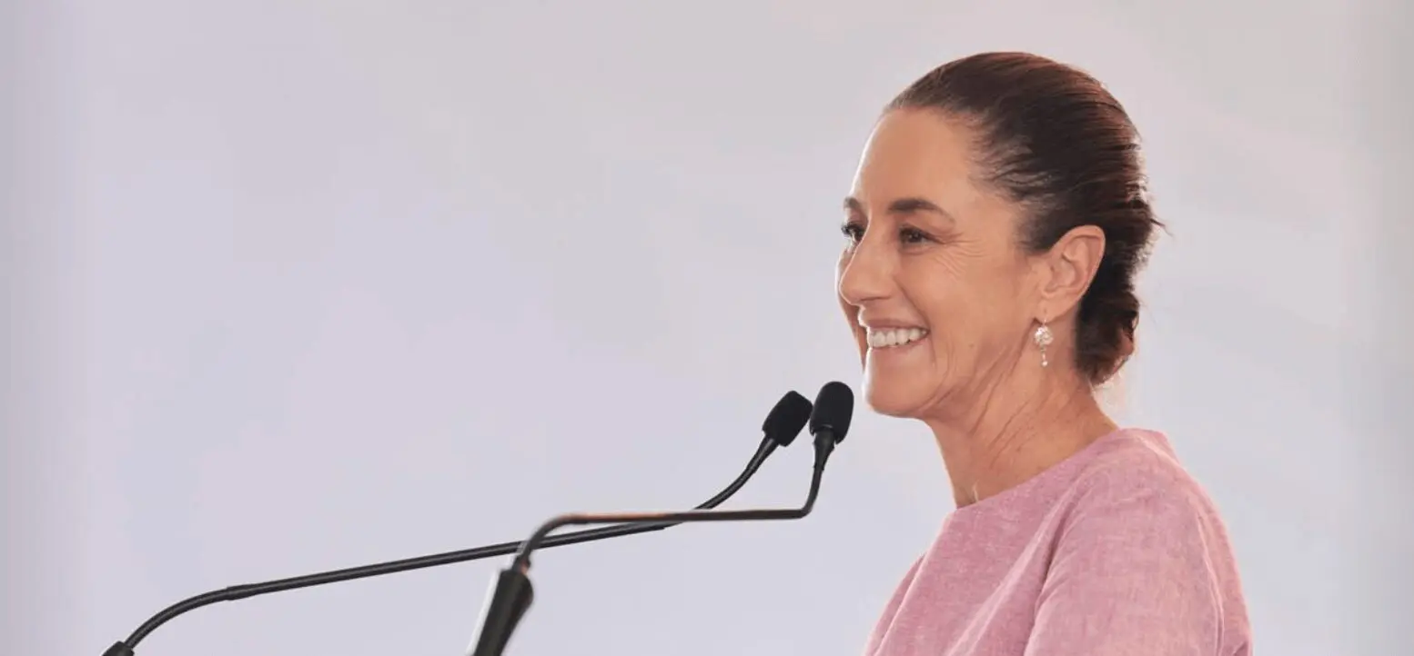 Claudia Sheinbaum informó en Colima que más de 111 mil personas superaron la pobreza