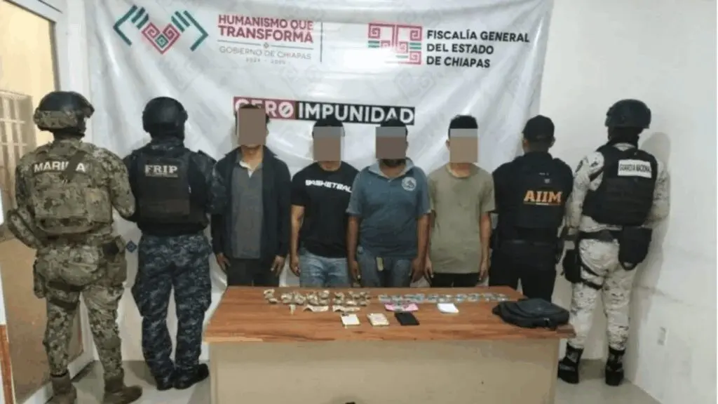 Marina rescata migrantes en Chiapas