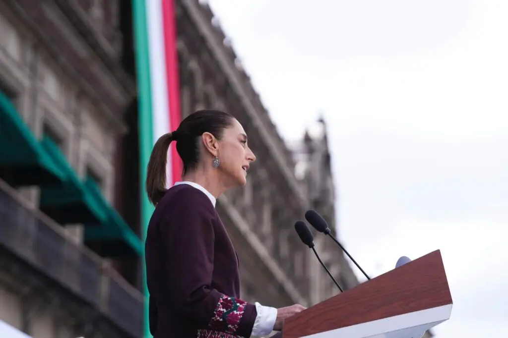 Claudia Sheinbaum defiende la soberanía del pueblo