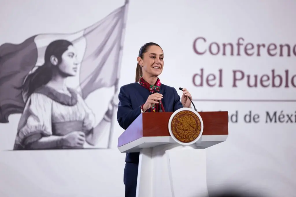 Claudia Sheinbaum en la mañanera