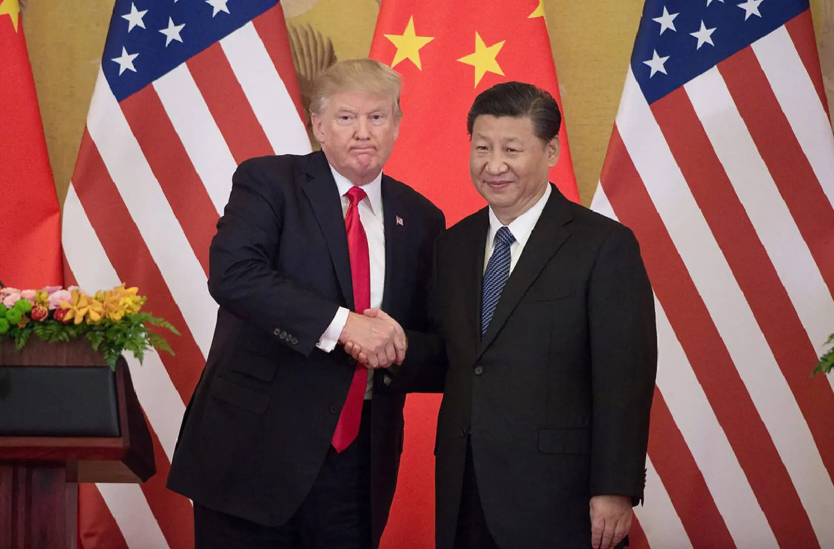 Donald Trump y Xi Jiping