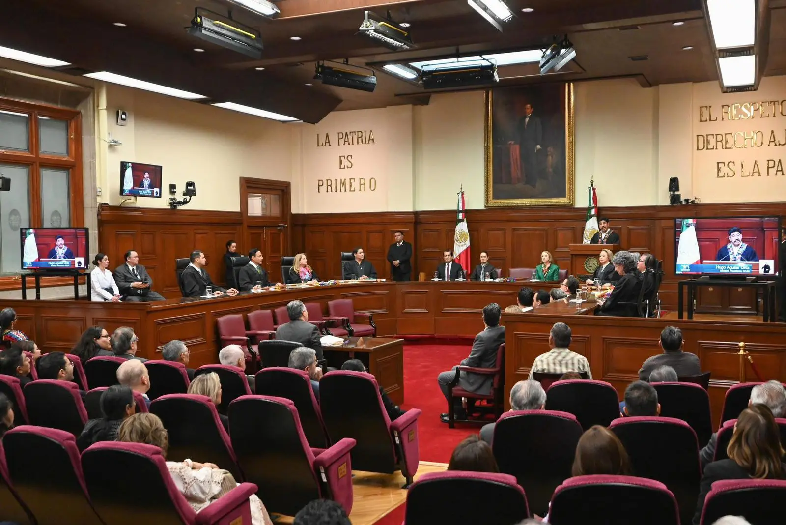 Eduardo Ramírez asistió a instalación de la nueva SCJN