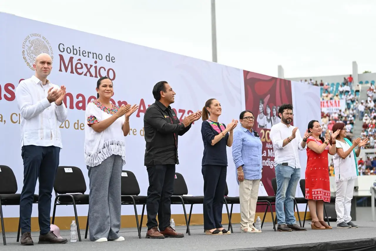 Claudia Sheinbaum destaca apoyo a Chiapas