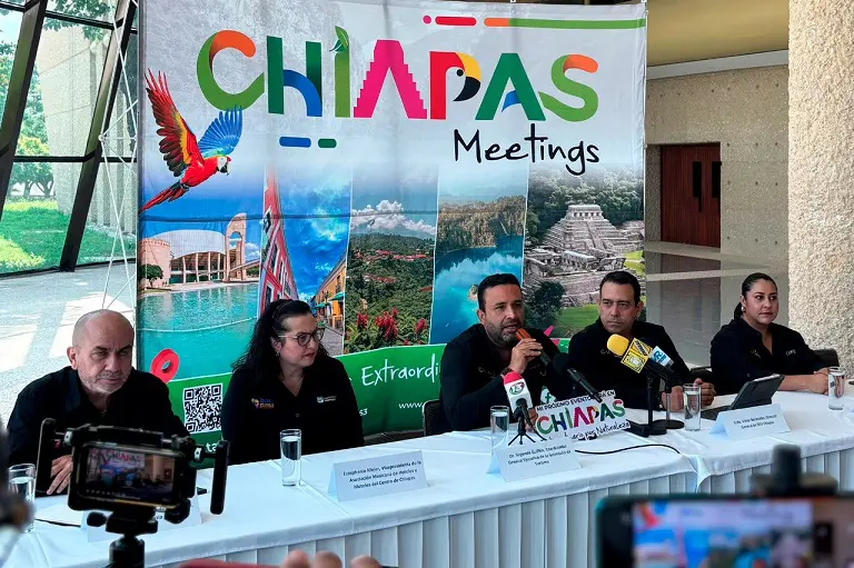 Chiapas fortalece el turismo de reuniones con presencia en MPI LATAM e IBTM Americas 2025