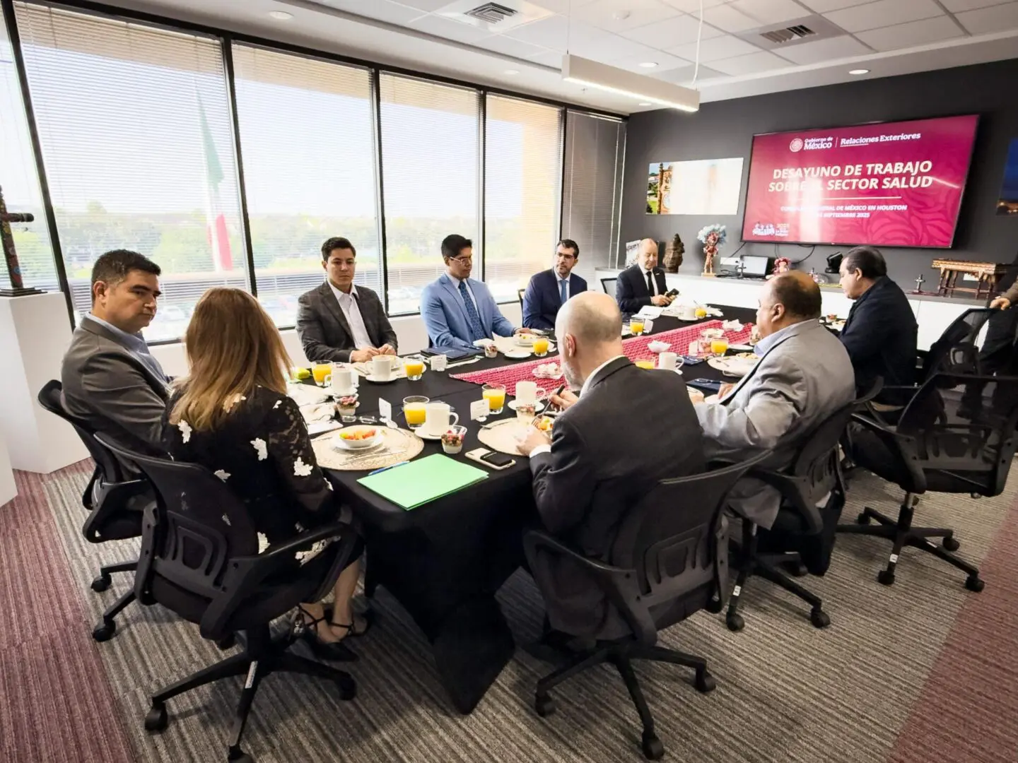 Chiapas cooperación internacional en Houston